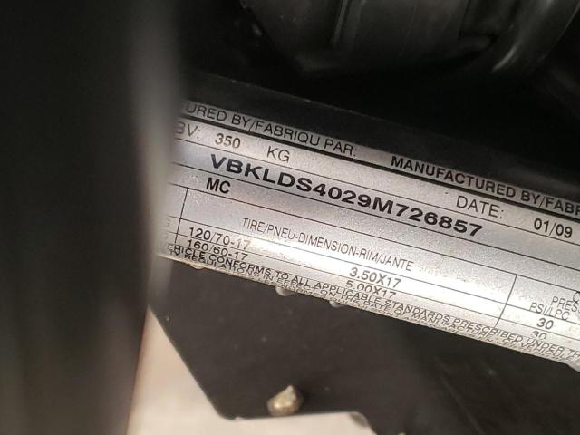 2009 KTM 690 DUKE VBKLDS4029M726857