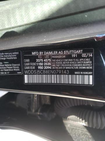 2014 MERCEDES-BENZ CLA 45 AMG WDDSJ5CB8EN079143