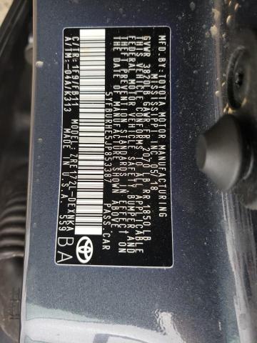 2018 TOYOTA COROLLA L - 5YFBURHE5JP853387
