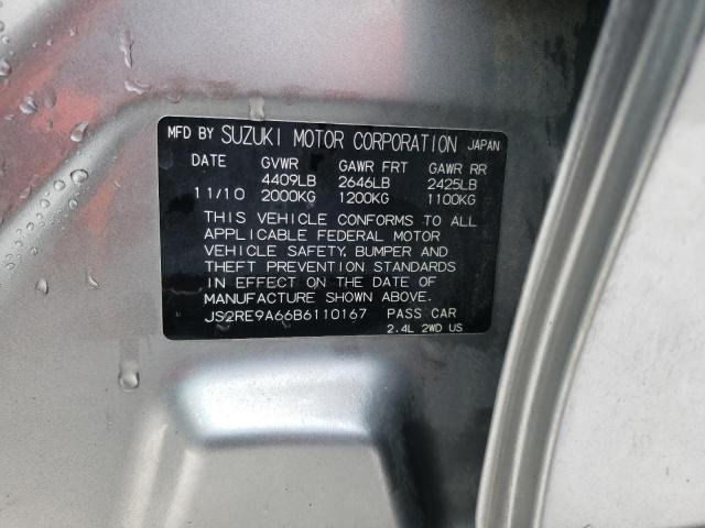 2011 SUZUKI KIZASHI SP JS2RE9A66B6110167