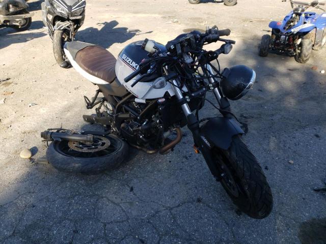 Salvage motorcycles for sale at Waldorf, MD auction: 2019 Suzuki SV650 A