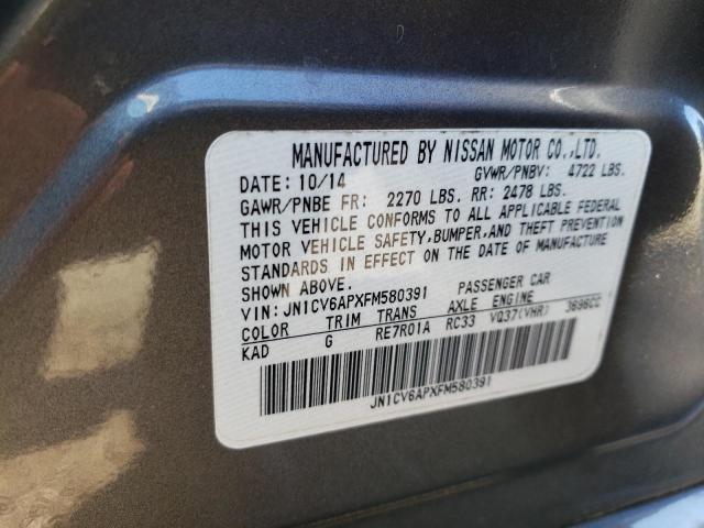 2015 INFINITI Q40 JN1CV6APXFM580391