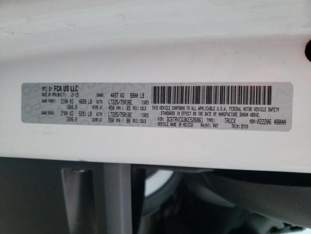 3C6TRVCG3KE526861 Ram Promaster 2019. Фото: 9