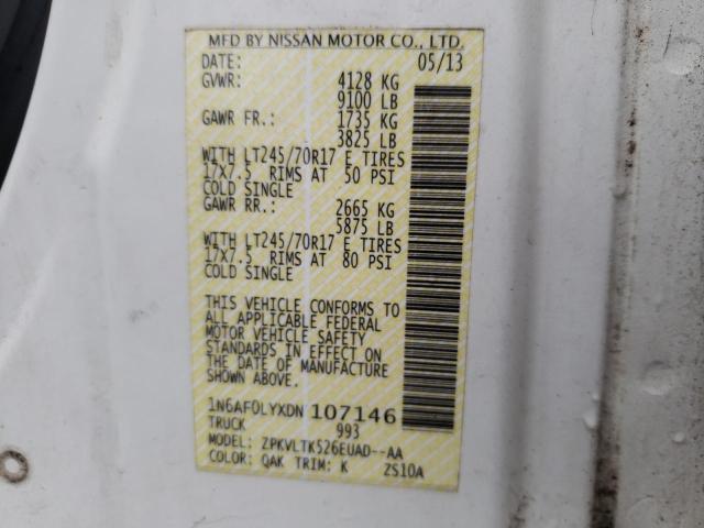 2013 NISSAN NV 2500 1N6AF0LYXDN107146