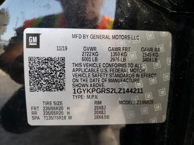 2020 CADILLAC XT6 SPORT 1GYKPGRS2LZ144211