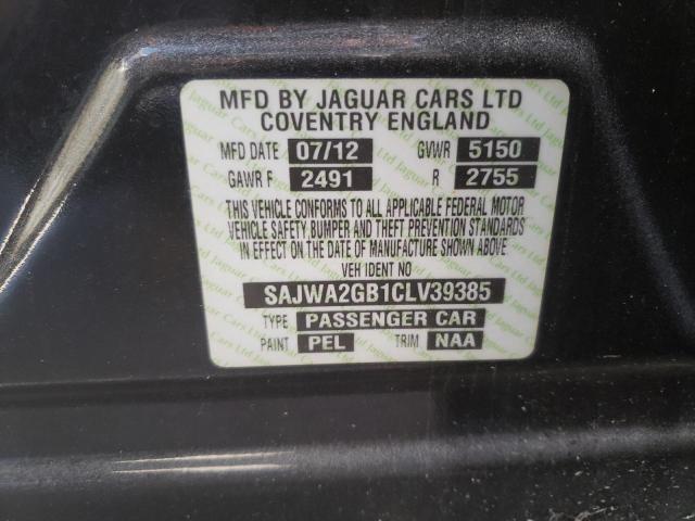 2012 JAGUAR XJL SAJWA2GB1CLV39385