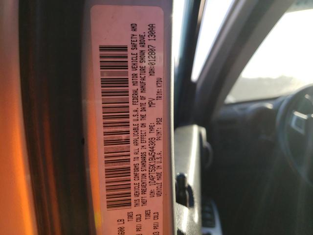 2011 DODGE NITRO SXT 1D4PT5GK1BW544309