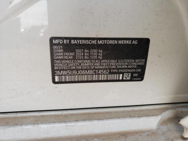 2021 BMW M340XI 3MW5U9J06M8C14562
