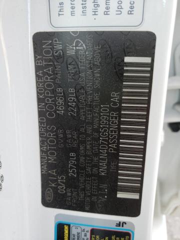 2016 KIA CADENZA LU KNALN4D71G5199101