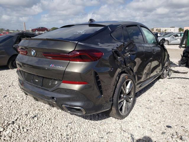 2021 BMW X6 M50I 5UXCY8C09M9F89861