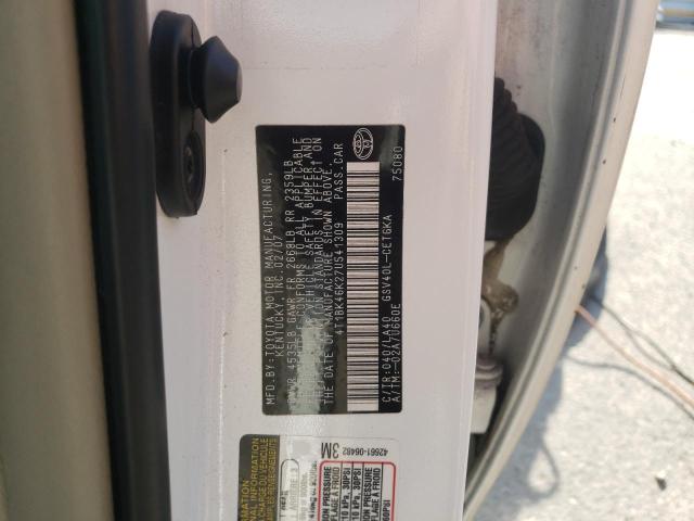 4T1BK46K27U541309 Toyota Camry Le 2007. Фото: 9