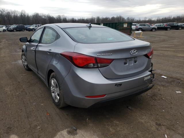 2016 HYUNDAI ELANTRA SE 5NPDH4AE9GH793601