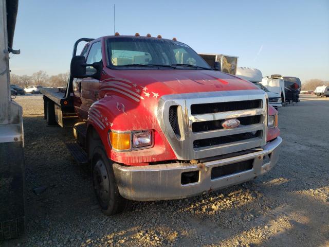 Salvage cars for sale from Copart Wichita, KS: 2007 Ford F650 Super
