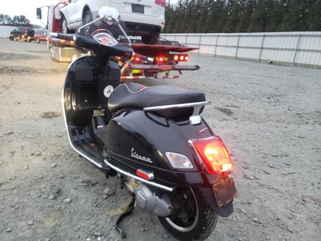 2015 VESPA GTS 300 SU ZAPM459L4F5100399