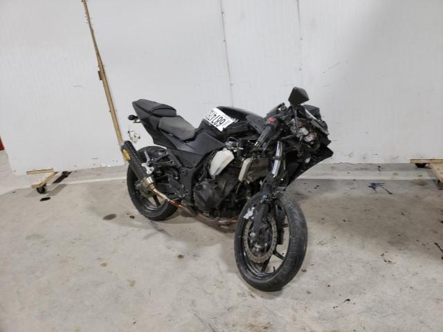 Salvage cars for sale from Copart Des Moines, IA: 2008 Kawasaki EX250 J