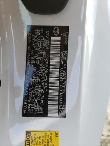 2021 LEXUS LC 500 JTHKPAAY7MA104255