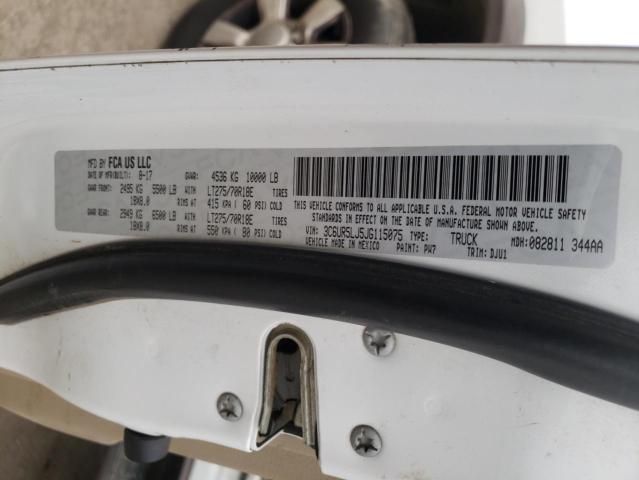 2018 RAM 2500 LONGH - 3C6UR5LJ5JG115075