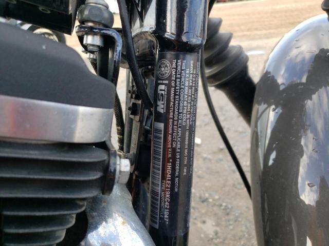 2019 HARLEY-DAVIDSON XL883 N 1HD4LE219KC421047