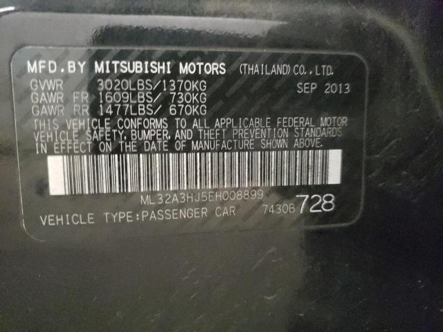 2014 MITSUBISHI MIRAGE DE ML32A3HJ5EH008899