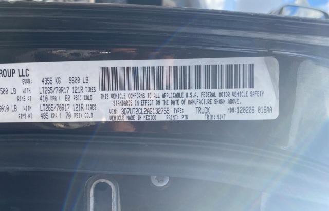 2010 DODGE RAM 2500 3D7UT2CL2AG132755
