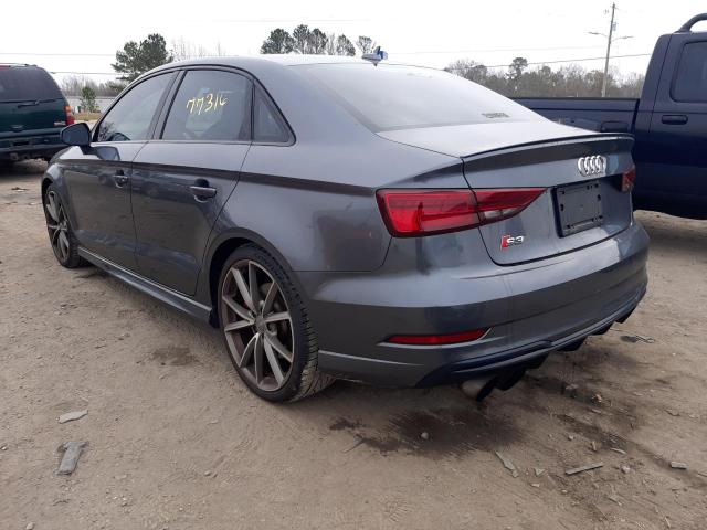 2017 AUDI S3 PREMIUM WAUB1GFF7H1079938