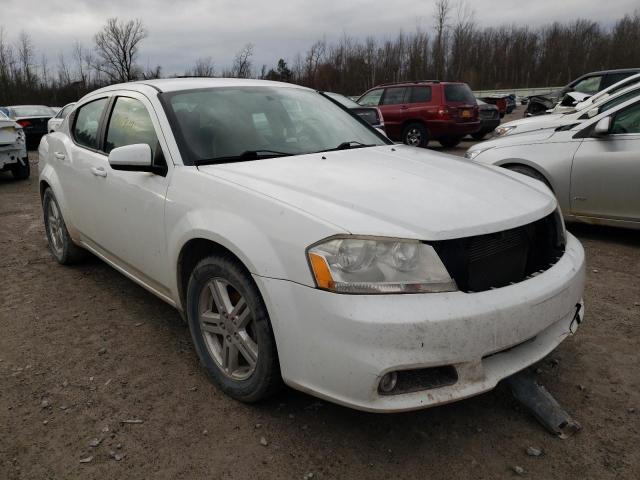 Salvage cars for sale from Copart Leroy, NY: 2013 Dodge Avenger SX