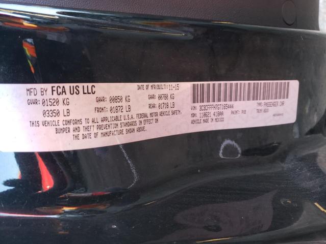 2016 FIAT 500 ABARTH 3C3CFFFH7GT165444