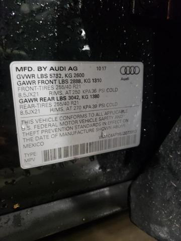 2018 AUDI SQ5 PRESTI WA1C4AFY6J2073913