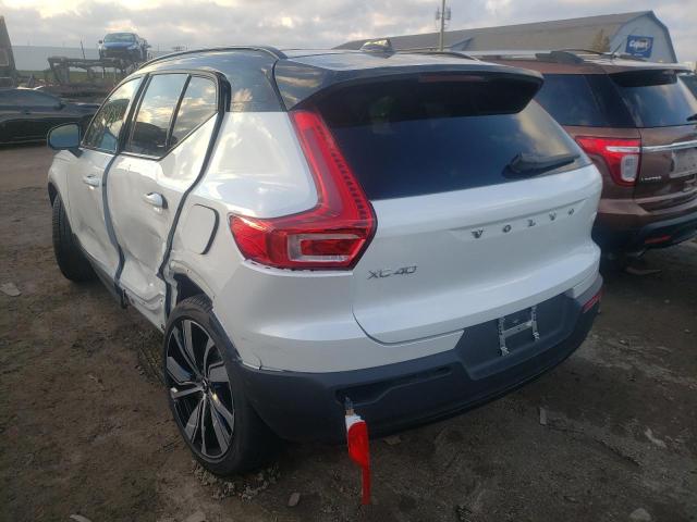 2022 VOLVO XC40 RECHA YV4ED3UR4N2640967