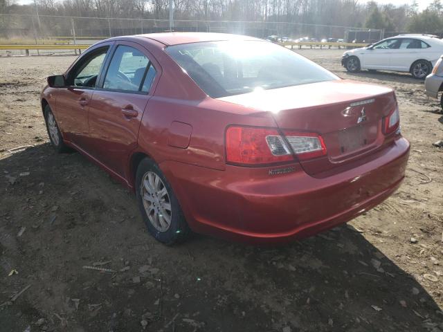 2012 MITSUBISHI GALANT FE 4A32B2FF3CE018975