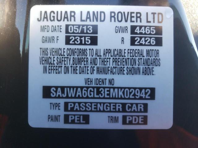 2014 JAGUAR F-TYPE V8 SAJWA6GL3EMK02942