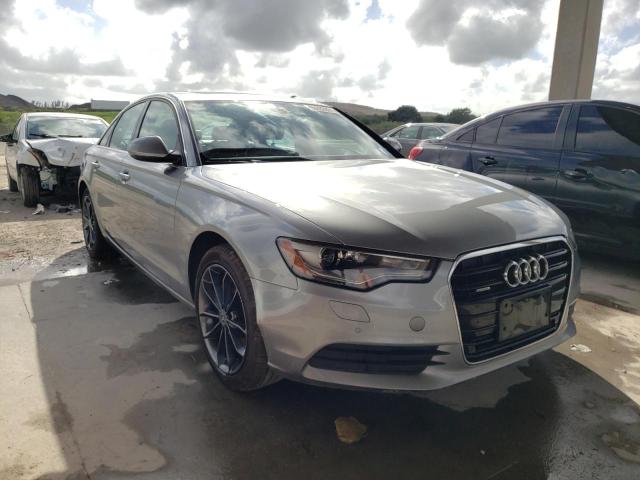Salvage cars for sale from Copart West Palm Beach, FL: 2014 Audi A6 Premium