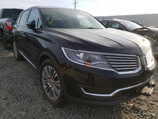 Salvage cars for sale from Copart Windsor, NJ: 2018 Lincoln MKX Reserv
