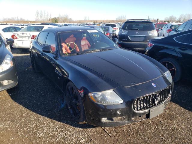 Salvage cars for sale at Bowmanville, ON auction: 2013 Maserati Quattropor