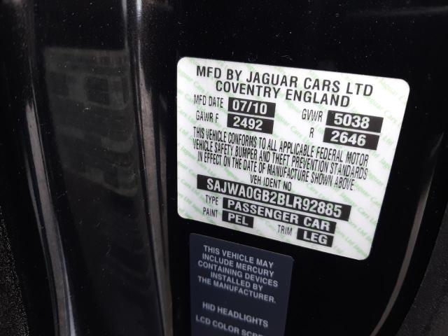 2011 JAGUAR XF PREMIUM SAJWA0GB2BLR92885