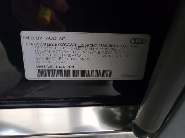 2015 AUDI A8 QUATTRO WAUJGAFD1FN021979