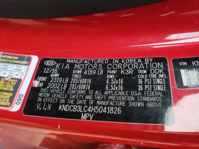 2017 KIA NIRO FE KNDCB3LC4H5041826