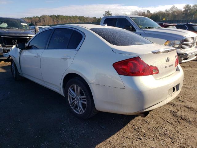 2011 INFINITI G25 JN1DV6AR2BM651857