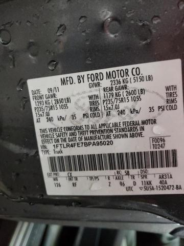 2011 FORD RANGER SUP 1FTLR4FE7BPA95020