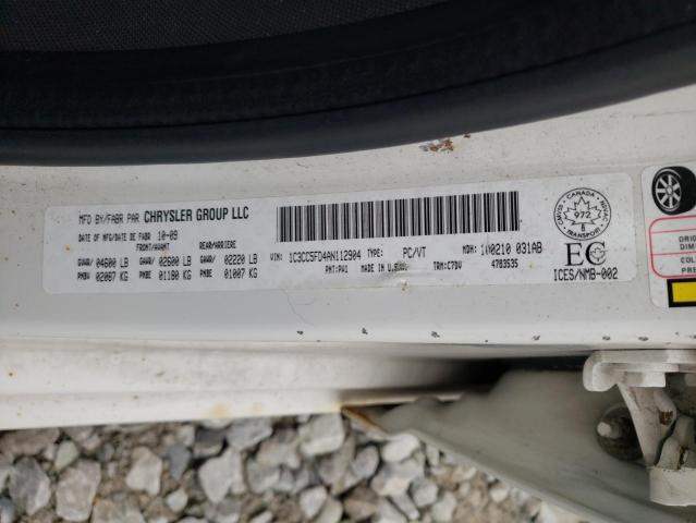 2010 CHRYSLER SEBRING LI 1C3CC5FD4AN112904