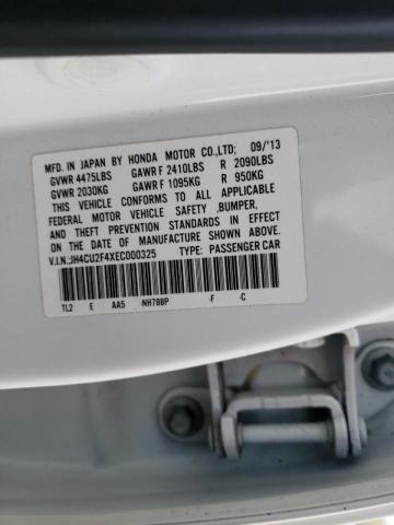 2014 ACURA TSX JH4CU2F4XEC000325