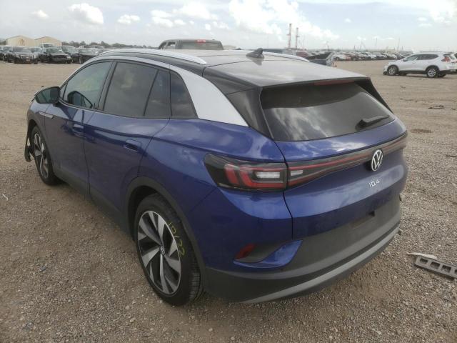 2021 VOLKSWAGEN ID.4 PRO S WVGKMPE2XMP028476