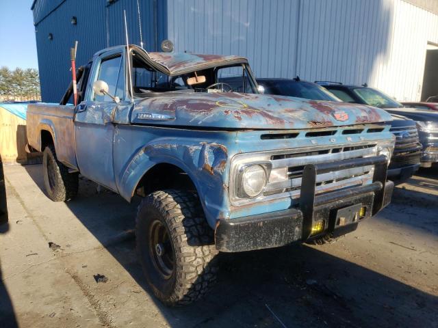 Salvage cars for sale from Copart Windsor, NJ: 1962 Ford F100