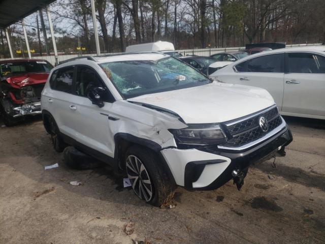 Salvage cars for sale at Austell, GA auction: 2022 Volkswagen Taos SE IQ