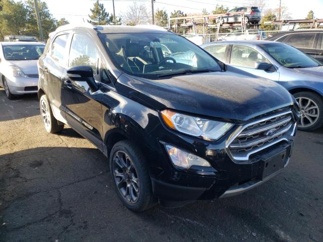 Salvage cars for sale from Copart Denver, CO: 2018 Ford Ecosport T