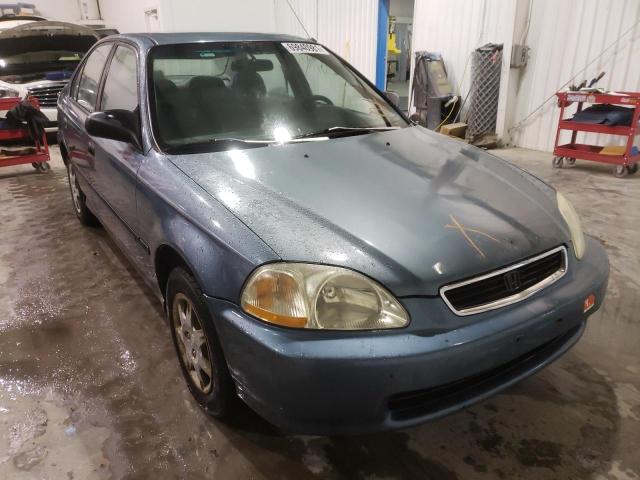Salvage cars for sale from Copart Tulsa, OK: 1997 Honda Civic DX