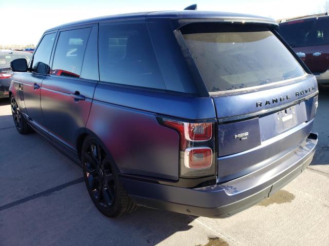 2021 LAND ROVER RANGE ROVE - SALGS5SEXMA437706