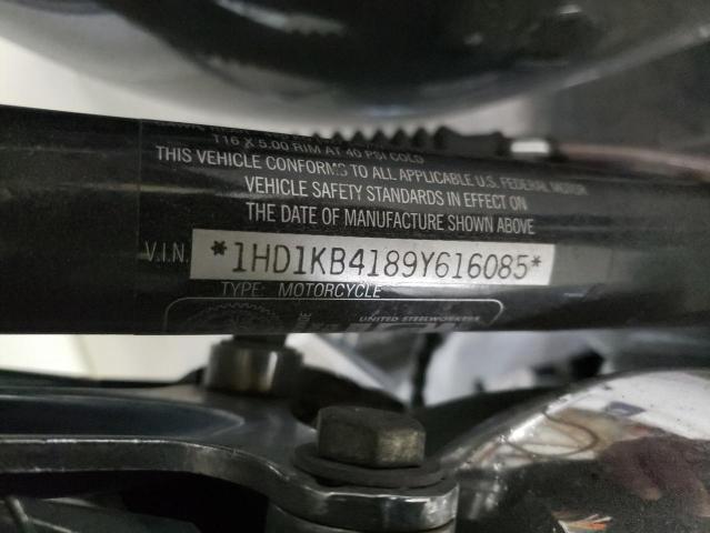 2009 HARLEY-DAVIDSON FLHX 1HD1KB4189Y616085