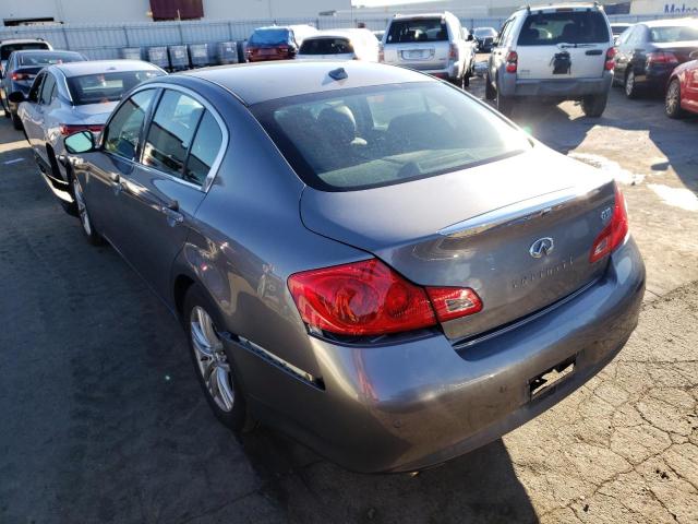 2011 INFINITI G37 BASE JN1CV6AP2BM502536