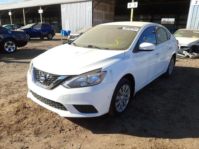 2016 NISSAN SENTRA S 3N1AB7AP2GY326677